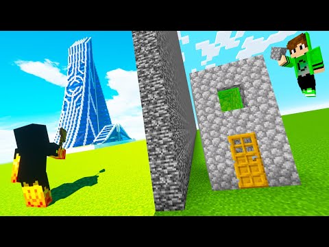 Trolei meu AMIGO na BATALHA DE CONSTRUÇÃO REALISTA - O FILME