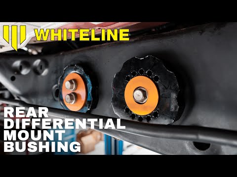 Whiteline Rear Diff Mount Bushing Insert Install
