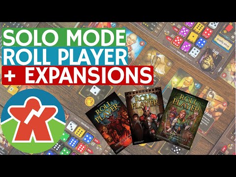 All By MyShelf - Roll Player Solo Playthrough (+ Expansions) - The Broken Meeple