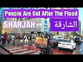 UAE Sharjah | Corniche Street | Al Yarmook | Al Zahra Street After The Flood 19-04-2024