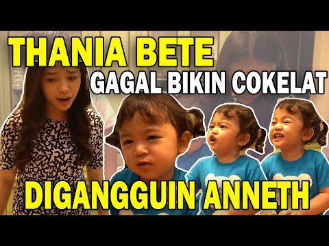 The Onsu Family - LUCU banget Thania bete di isengin Anneth saat syuting