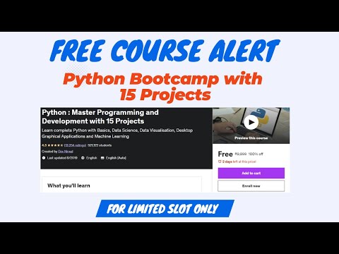 How To Master Python With 15 Projects Python Bootcamp