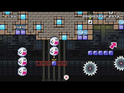 Ghost House Switchin' (20 Sec) by SlɩρS┬яeαʍ - Super Mario Maker 2 - No Commentary 1bu
