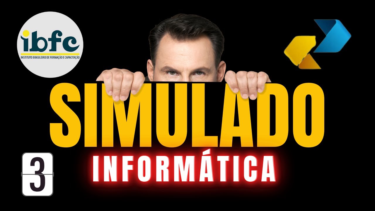 SIMULADO de Informática | Questões da Banca IBFC | INFORMÁTICA para Concursos