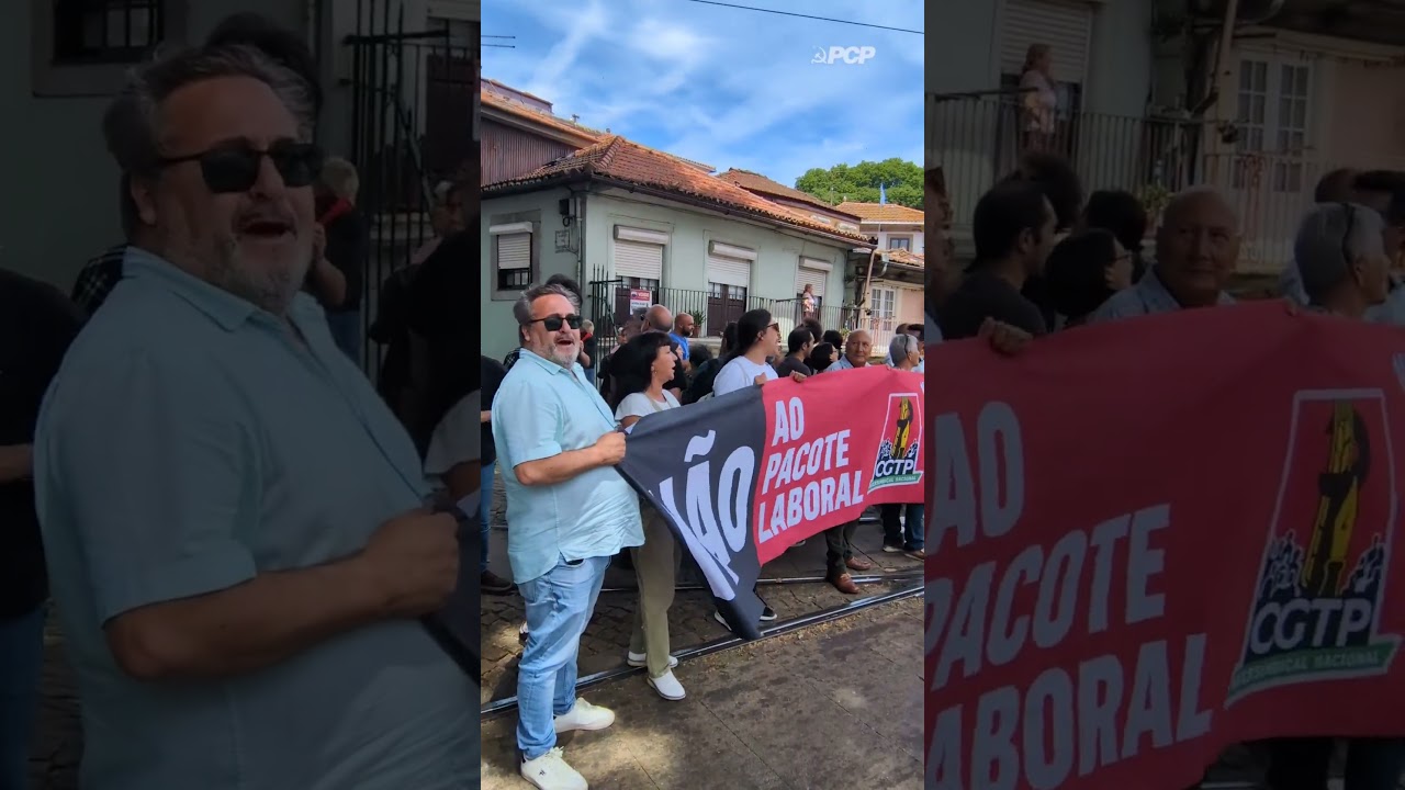 O Pacote é para cair! Primeiro-Ministro recebido hoje no Porto. Todos à Greve Geral!