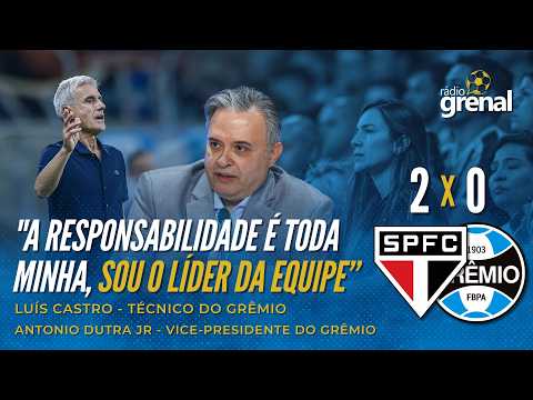 COLETIVAS DE LUÍS CASTRO E ANTONIO DUTRA JR | SÃO PAULO (2) X (0) GRÊMIO | 11/02/2026