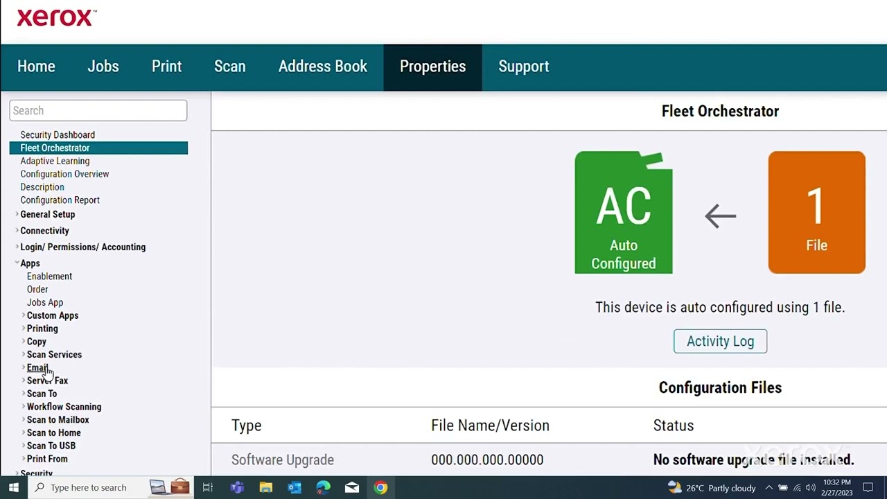 Xerox® VersaLink® B625 Multifunction Printer Scan to Email