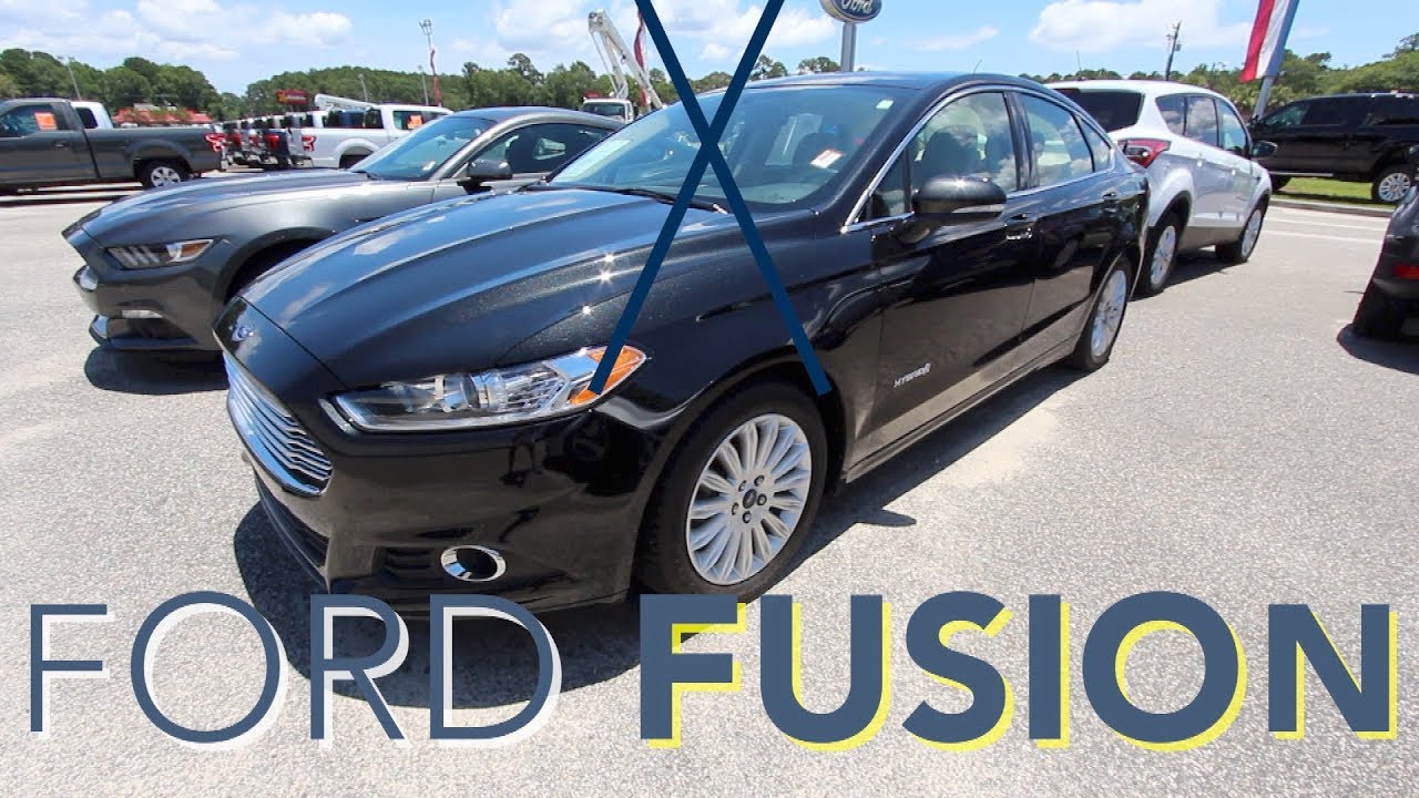The 2015 Ford Fusion SE HYBRID - For Sale Review ...
