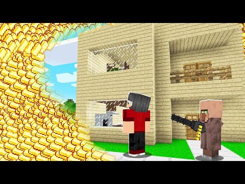 ALTIN TSUNAMİ VS EV - MİNECRAFT