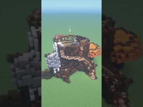 Mushroom Covered Stump - Minecraft Cottagecore Build