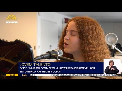 PORTO CANAL Sofia Sá - "o jovem talento que lança primeiro álbum aos 14 anos" (23/02/2018)