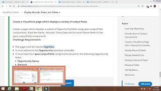 Create a Visualforce page which displays a variety of output fields
