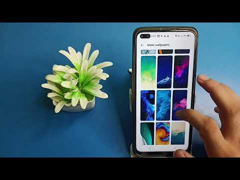 how to update wallpaper, in realme x50 pro mobile
