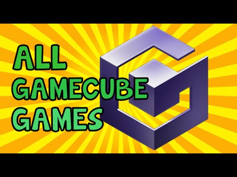All Gamecube games ever produced (original footage) in HD
