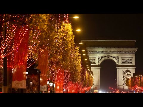 Video Thumbnail: Lockdown in Paris: Anschalten der Weihnachtsbeleuchtung dieses Jahr anders