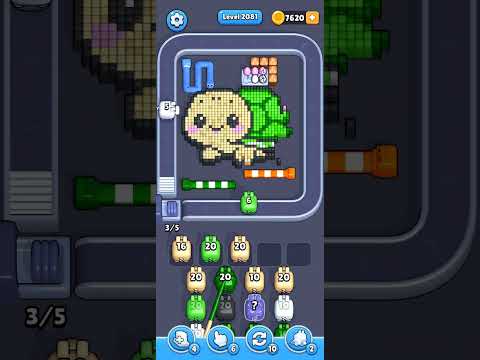 Pixel Flow Level 2081 Walkthrough