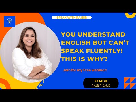 You understand English but can't speak fluently? This is why! (ACTION PLAN!)