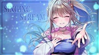 配信開始 / Stream Start: - 【 #歌枠 / #karaoke 】GW明けの憂鬱な気分を癒すバラード歌枠🍀初見さんも大歓迎! / #松永依織 【#松永依織の歌配信】