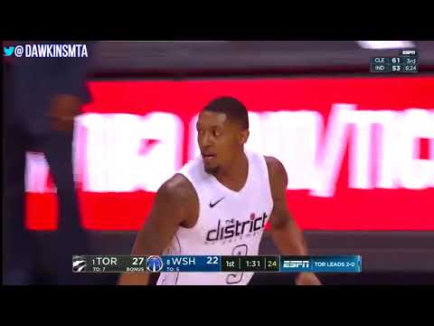 Bradley Beal Full Highlights ECR1 Game 3 Raptors vs Washington Wizards 28 4 3! | FreeDawki