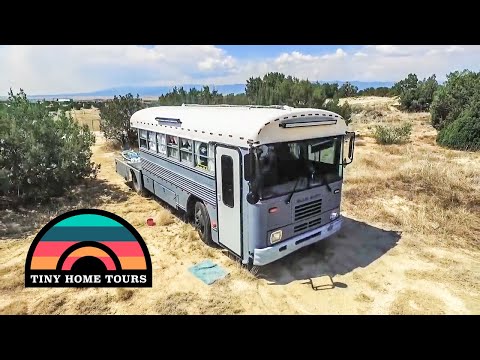 Female Artist Chooses Solo Skoolie Life | Totally Custom Skoolie Conversion Tour