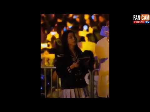 [Fancam TodayTV] 170924 BLACKPINK Jisoo's Reaction to Red Velvet Rookie @SBS INKIGAYO IN DAJEON 2017