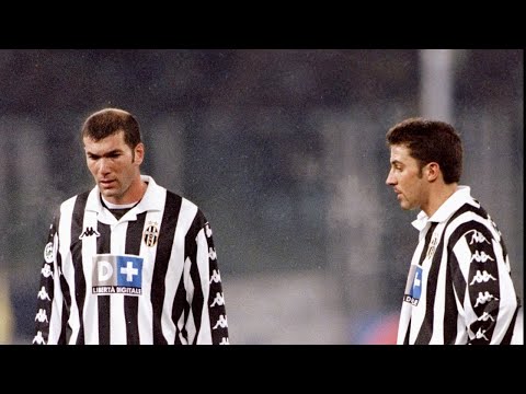 Zinedine Zidane vs Roma | Serie A 1998 | 1 Goal | All Touches & Actions