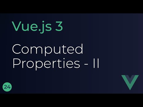 Vue JS 3 Tutorial 24 Computed Properties vs Methods