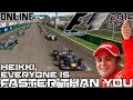 F1 2014 || Online || Heikki, everyone is faster than ...
