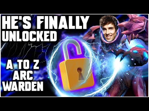 ARC WARDEN Is Finally UNLOCKED! - Let's Try Him! - Grubby learns Dota 2 - A to Z - Arc Warden