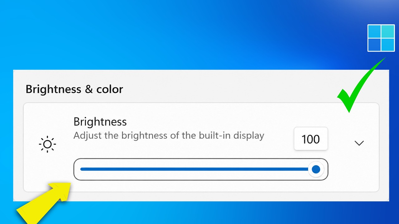 [Windows 11] 画面の明るさが調整できない場合の対処方法