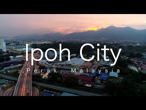IPOH CITY, Perak, Malásia (4K Cinematográfico)