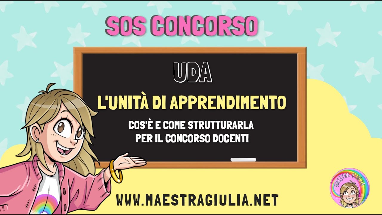 SOS CONCORSO DOCENTI - PROVA ORALE: cos'è una UDA e come strutturarla