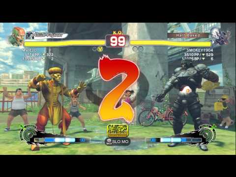 SSF4 AE MVIEJO (Dhalsim) VS. SMOKEY1904 (Seth) Rank