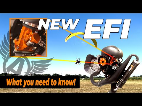The First EFI 2-Stroke Motor for Powered Paragliding is HERE!! (part 1 of 2)