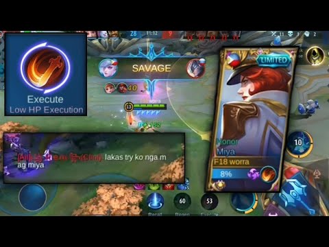 Top Philippines Miya Use Execute Arrow Gameplay