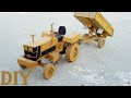 How To Make Cardboard Mahindra Tractor Diy Channel School Project Making Homemade