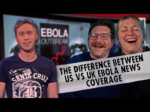 Americans React to the Difference Between US vs UK Ebola News Coverage | Russell Howard
