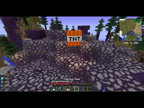 Minecraft Modded Lets Play - FTB Monster - Episode [27]- Taint Bombardment Part 2