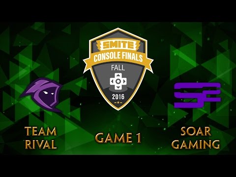 SMITE Console League Fall Finals - Team Rival vs. SoaR Gaming (Game 1)