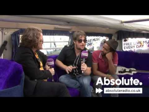 Elbow interview at V Festival 2009 on Absolute Radio