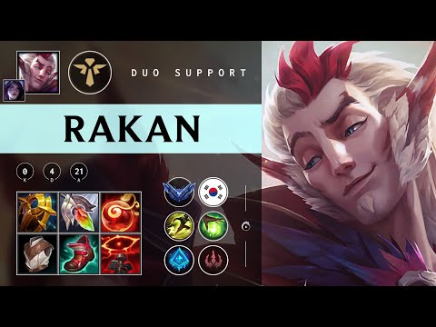 Rakan Support vs Leona - KR Diamond Patch 25.23