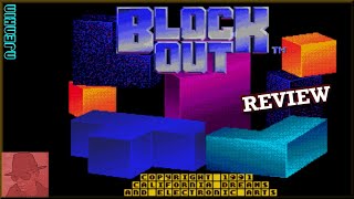 Blockout - SEGA Genesis / Mega Drive - with Commentary !!