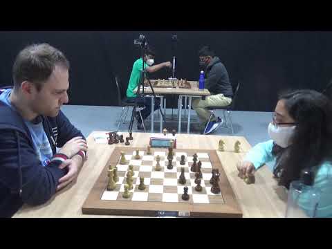 When opponent is not going down easely | GM Daniil Yuffa - WIM Kanyamarala Trisha | Queens pawn