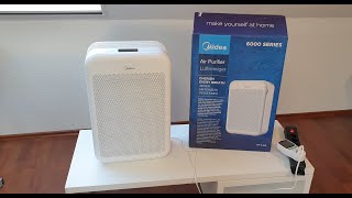 Luftreiniger Midea MP 3.360  - TEST - Air purifier Midea MP 3.360