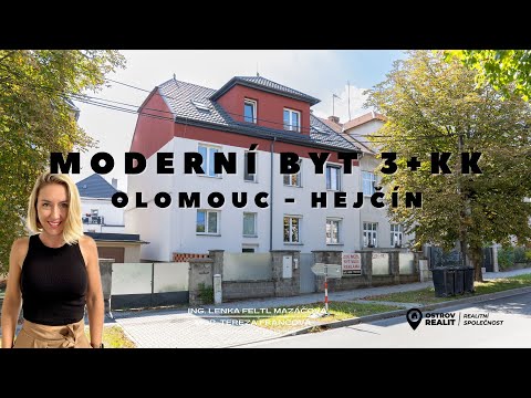 Na prodej byt 3+kk Olomouc – Hejčín | Krásný byt s balkonem a parkováním