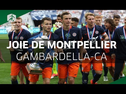 Finale de la Coupe Gambardella-CA : la joie de Montpellier!
