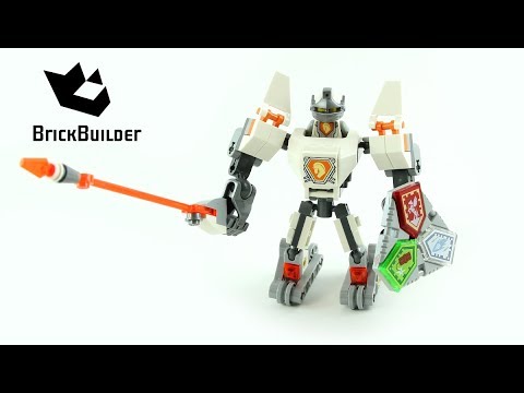 Vidéo LEGO Nexo Knights 70366 : La super armure de Lance