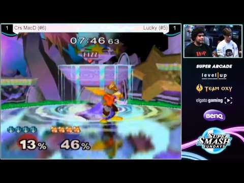 SSS 23 - Crs MacD (Peach) Vs. Lucky (Fox) - Loser's Finals