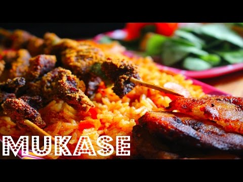 MUKASE #8: GHANA  JOLLOF  & SUYA (KEBAB) RECIPE.