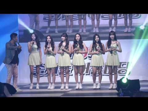 [4k직캠] 150925 경북도립대학교 축제 여자친구 인터뷰1